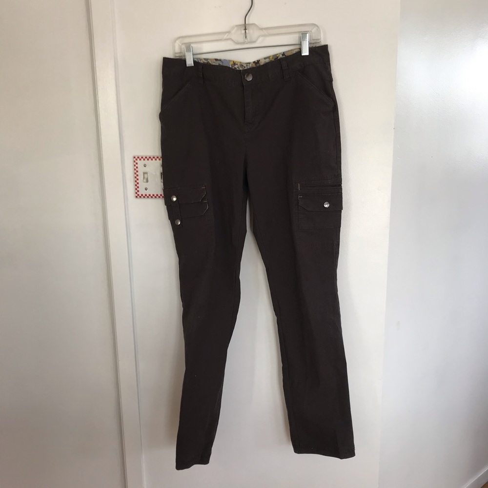 Columbia chocolate brown cargo pants